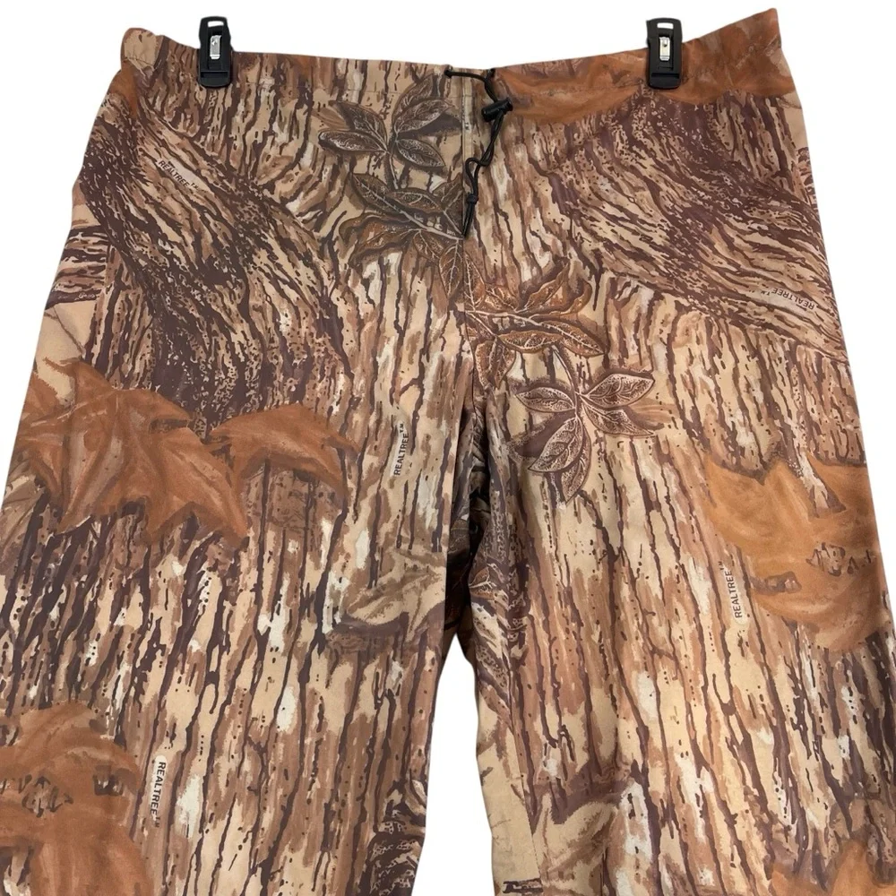 Vtg 10X Mens 2XL Regular Pants Realtree Camo GoreTex RainWear Hunting Outdoor